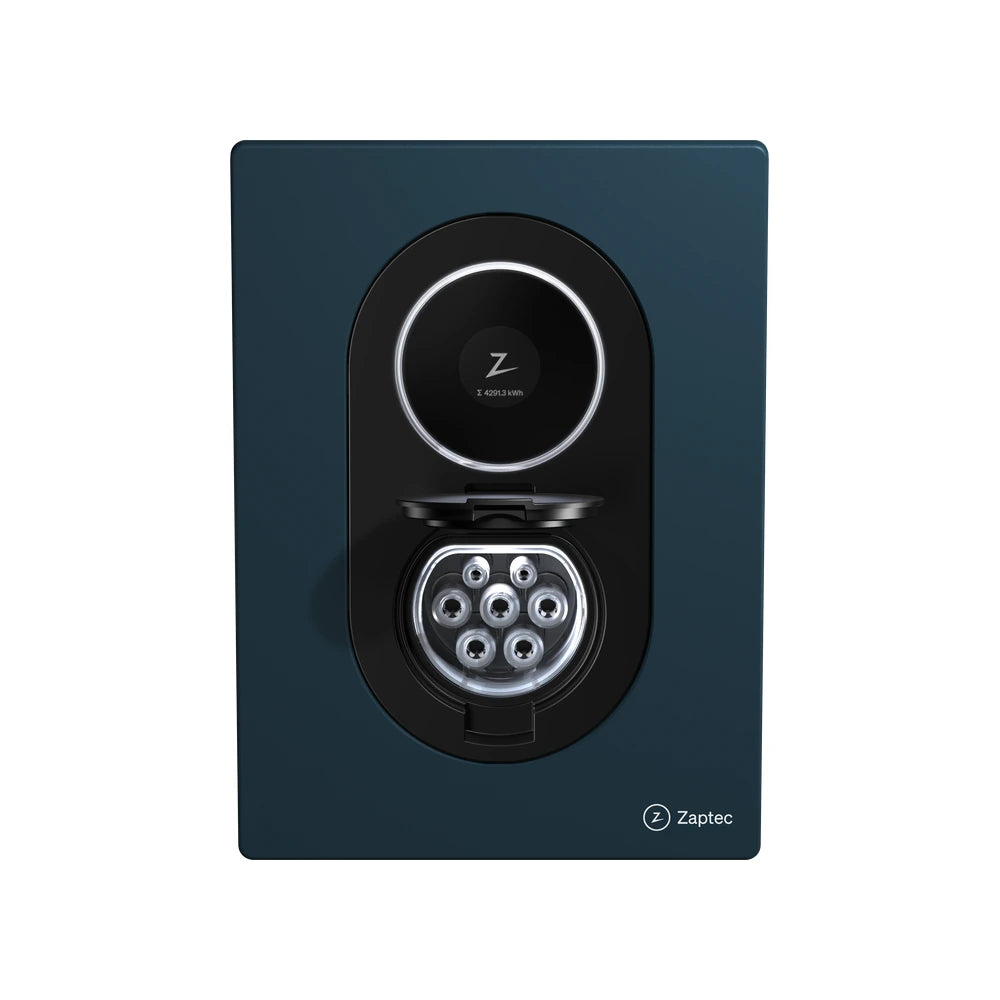 Zaptec Go 2 laadpaal in donkerblauw (Midnight Blue)